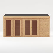 Sherwood Rufford 5m x 3m Insulated Garden Room - Rogey