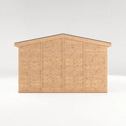 Sherwood Rufford 5m x 4m Insulated Garden Room - (UPVC Windows & Doors) - Grey - Rogey