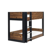 Solomon Bunk Bed - Rustic And Black - Rogey
