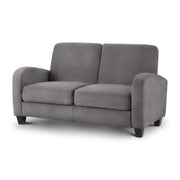 Vivo 2 Seater Sofa In Dusk Grey Chenille - Rogey