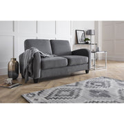 Vivo 2 Seater Sofa In Dusk Grey Chenille - Rogey