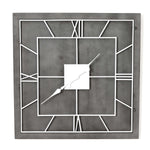 Williston Grey Square Wall Clock - Rogey