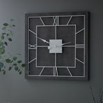 Williston Grey Square Wall Clock - Rogey
