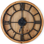 Williston Large Wooden Wall Clock - Rogey
