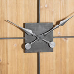 Williston Square Large Wooden Wall Clock - Rogey