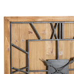 Williston Square Wooden Wall Clock - Rogey